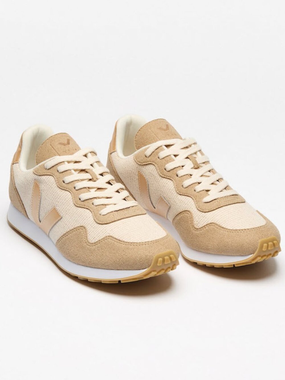 Veja SDU Women's Sneakers in NATURAL PLATINE Sz 7 - Picture 2 of 13